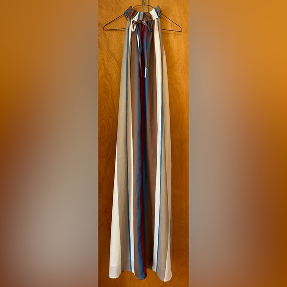 BANANA REPUBLIC Trapeze Maxi Dress Multicolor. WOMENS SMALL. - Picture 8 of 14